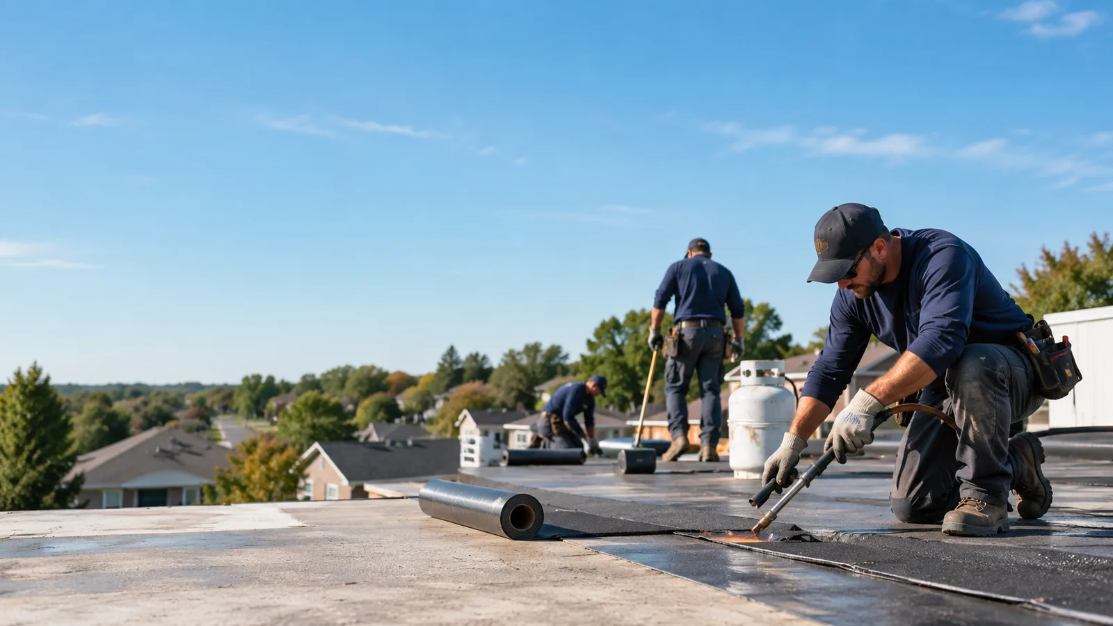 Flat Roof Leak Repair providers in Haddock, GA